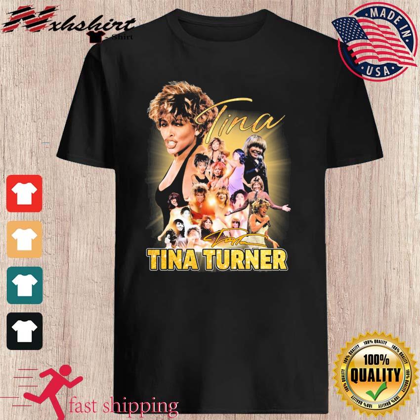 1939-2023 Tina Turner Signatures Shirt