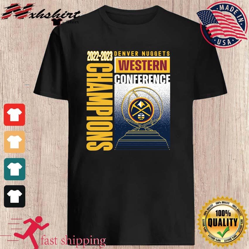 2022-2023 Denver Nuggets Western Conference Champions Vintage Shirt