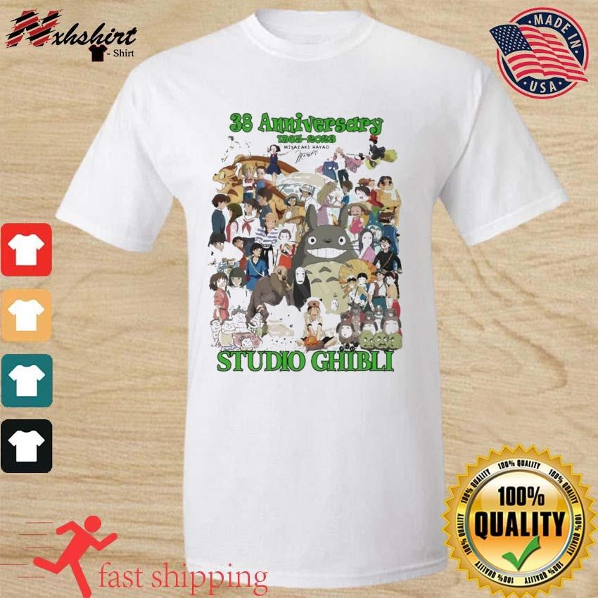 38 Anniversary 1985-2023 Studio Ghibli Shirt
