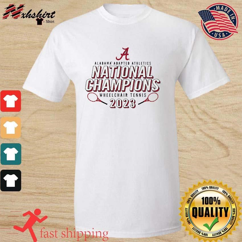 Alabama Adapted Athletics Wheelchair Tennis National Champions 2023 Shirt