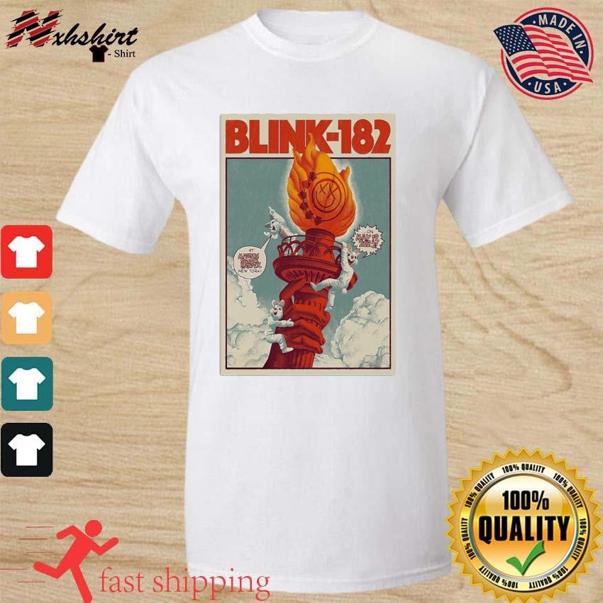 Blink-182 New York City May 19 2023 Poster Shirt