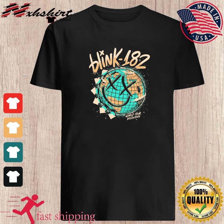 Blink-182 Smiley World Tour 2023-2024 Shirt