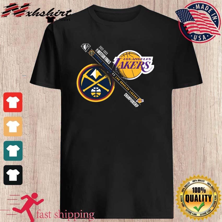 Denver Nuggets And Los Angeles Lakers 2023 Western Finals Championship Shirt,  hoodie, sweater, long sleeve and tank top