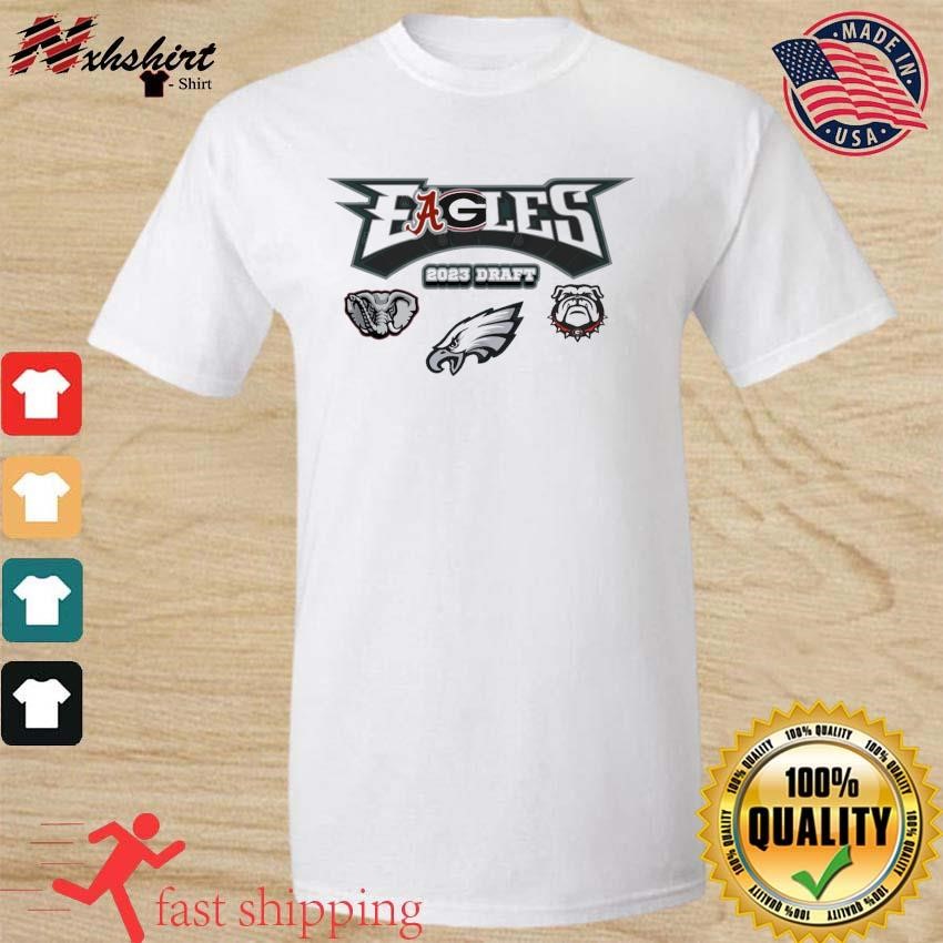 Philadelphia Alabama Georgia Bulldogs Eagles Logo Shirt