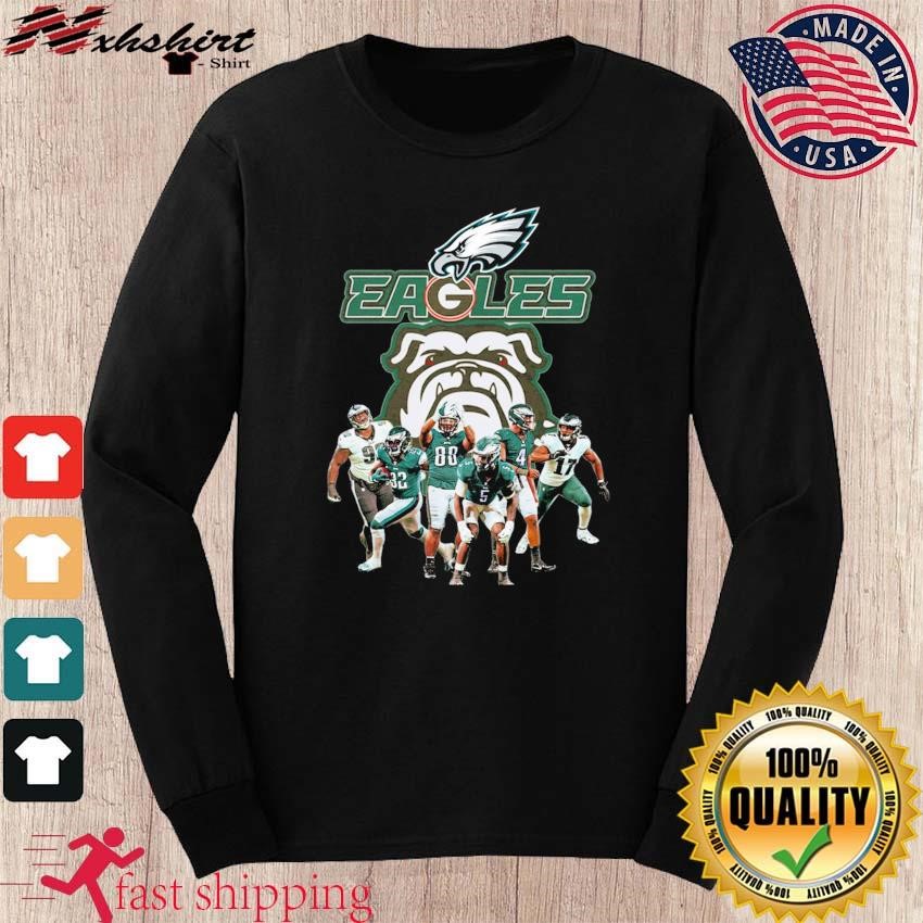 Philadelphia bulldogs Georgia Eagles logo 2023 funny T-shirt, hoodie,  sweater, long sleeve and tank top