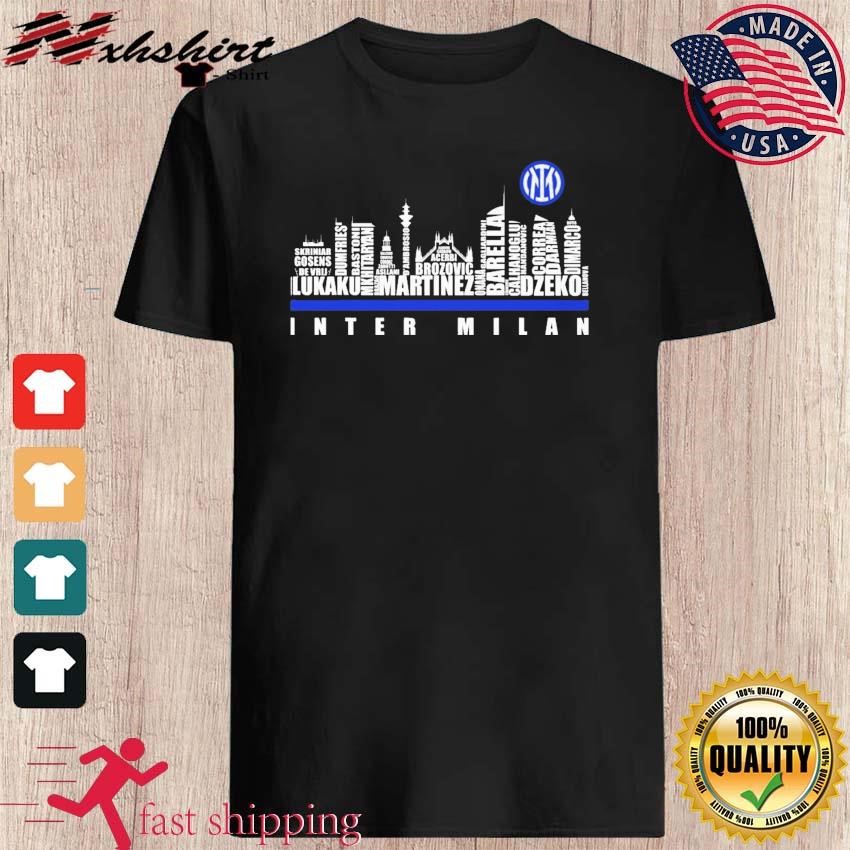 Inter Milan Skyline Players Name 2023 Shirt