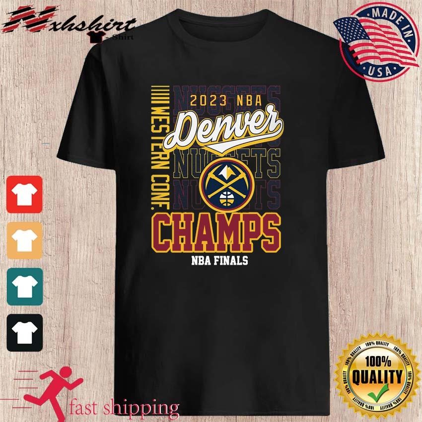 NBA Finals 2023 Western Conference Champions Denver Nuggets Basketball shirt