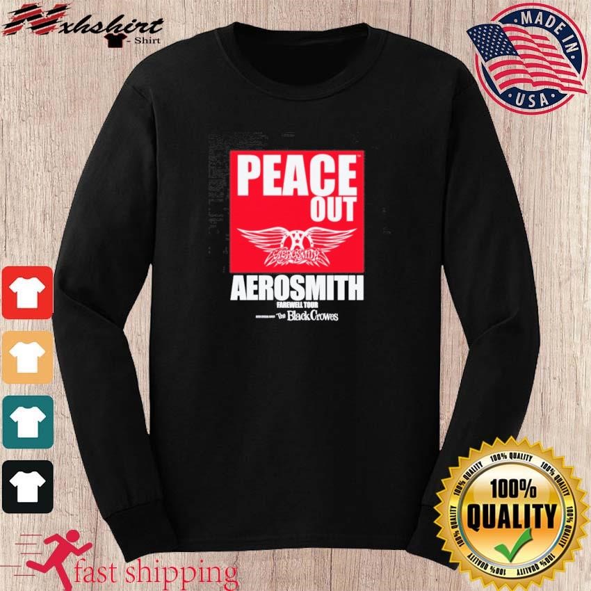 Aerosmith 2023 2024 Tour Peace Out Farewell T-Shirt