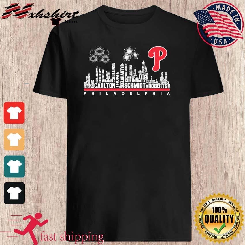 Philadelphia Phillies City Players Name Shirt