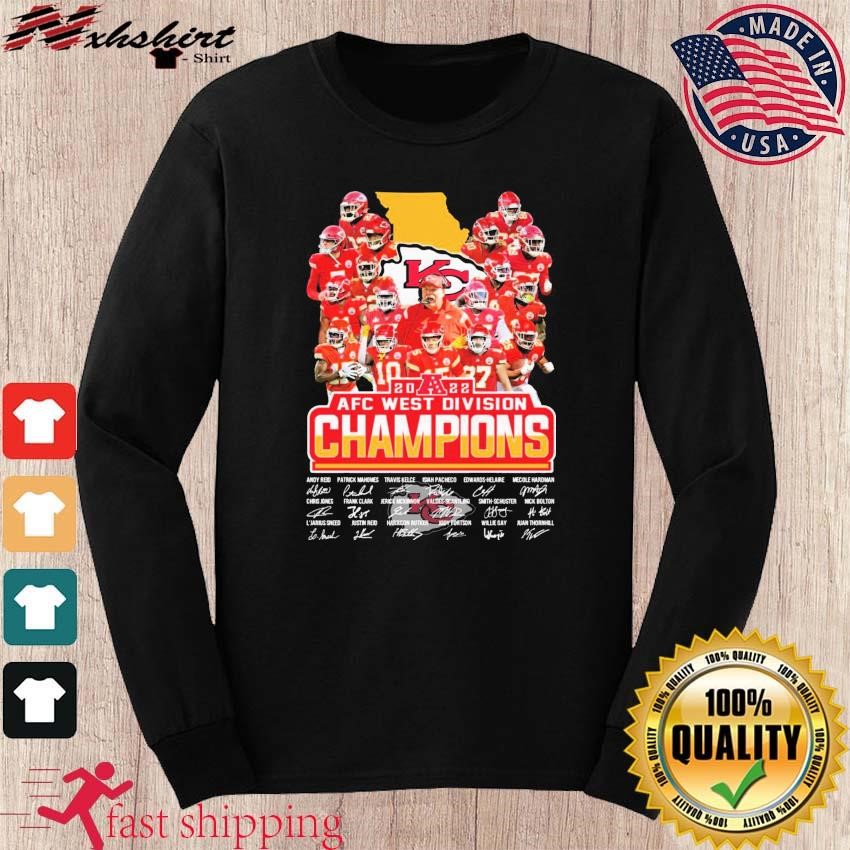 Kansas City Chiefs AFC West Champions 2023 shirt, hoodie, sweater