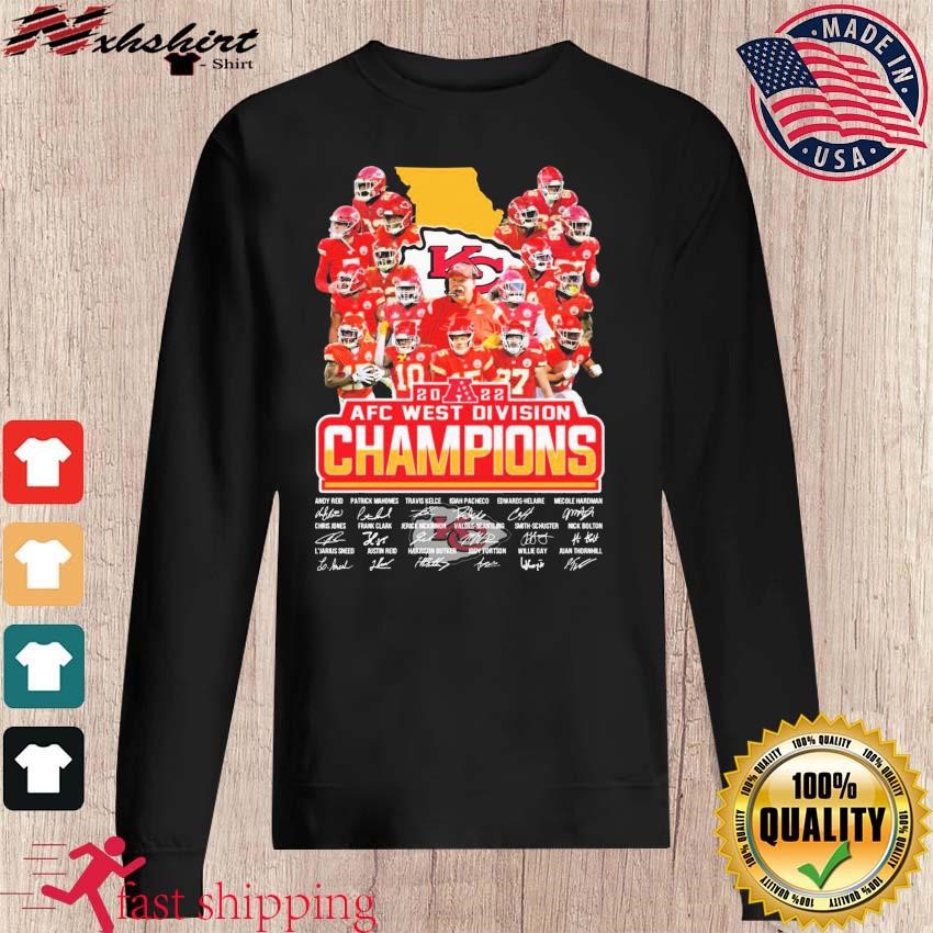 State Kansas City Chiefs 2022 AFC West Division Champions