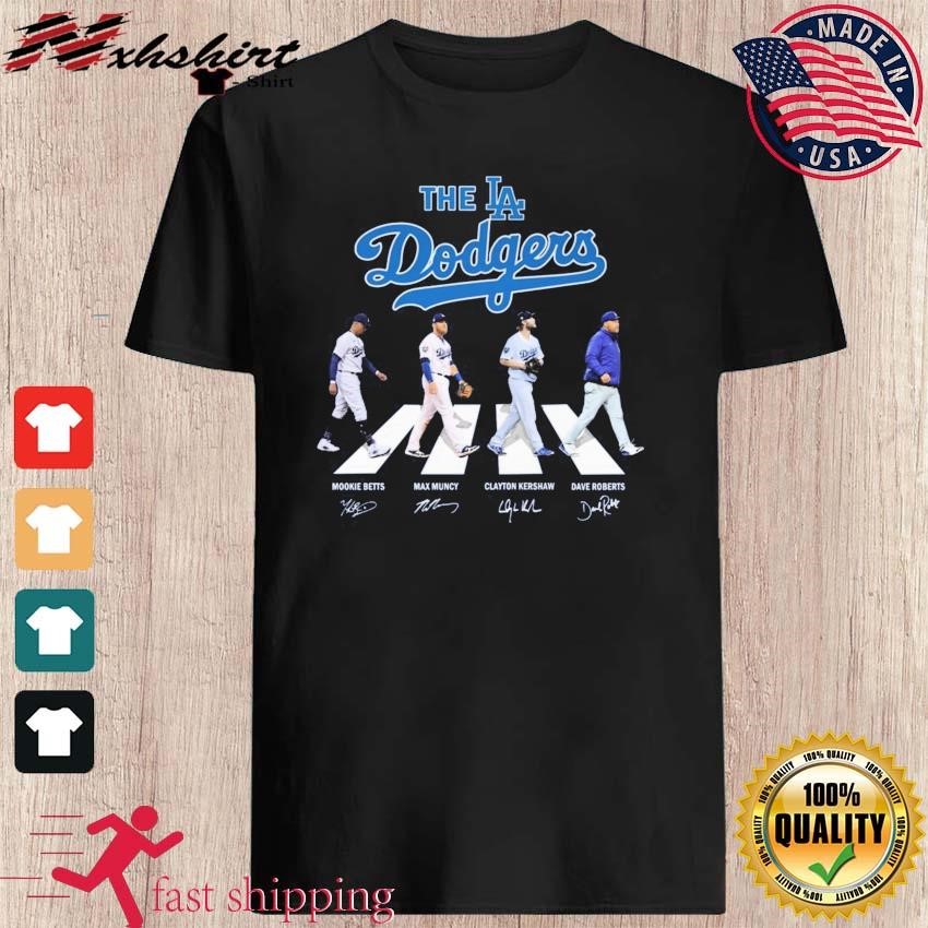 The Dodgers Abbey Road Mookie Betts Max Muncy Clayton Kershaw And