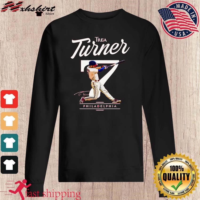 Trea Turner Swinging Philadelphia Phillies Signature shirt