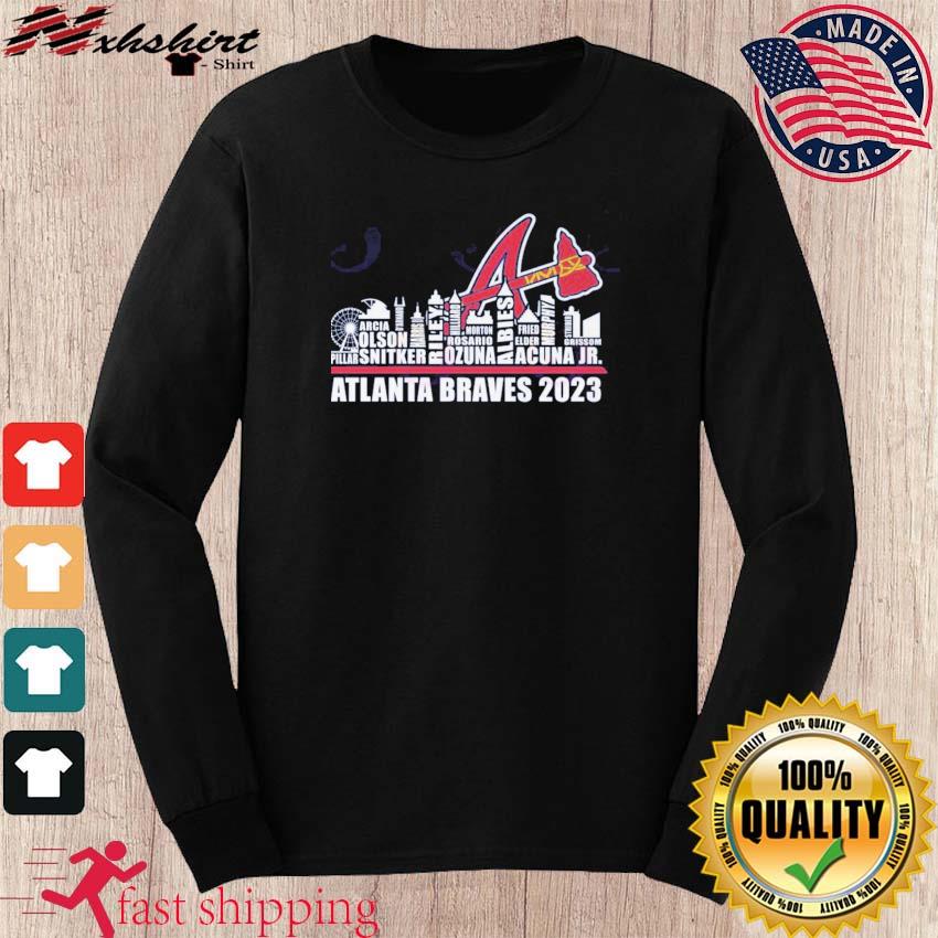 Atlanta Braves Player's name t-shirt, hoodie, sweater, long sleeve and tank  top