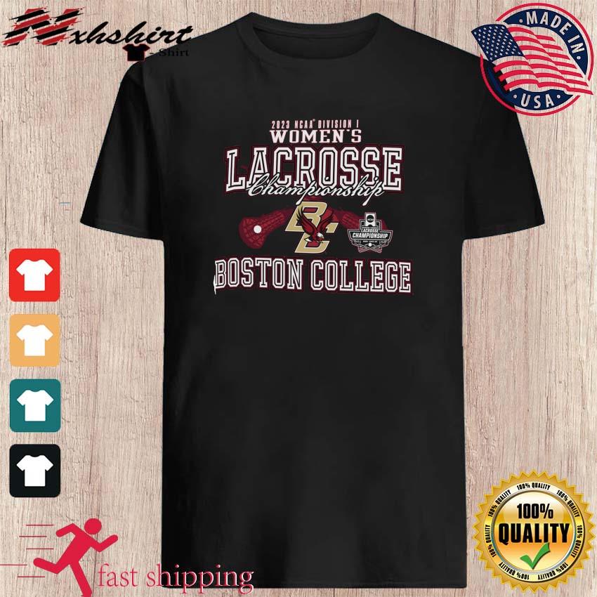 Boston College 2023 NCAA DI Women's Lacrosse Championship Shirt
