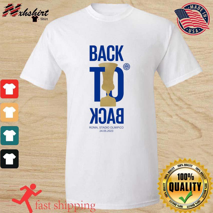 Inter Milan IM Coppa Italia Back To Back shirt