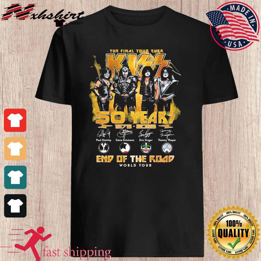 KISS End Of The Road Tour 2023 2023 Shirt, hoodie, sweater, long sleeve and  tank top