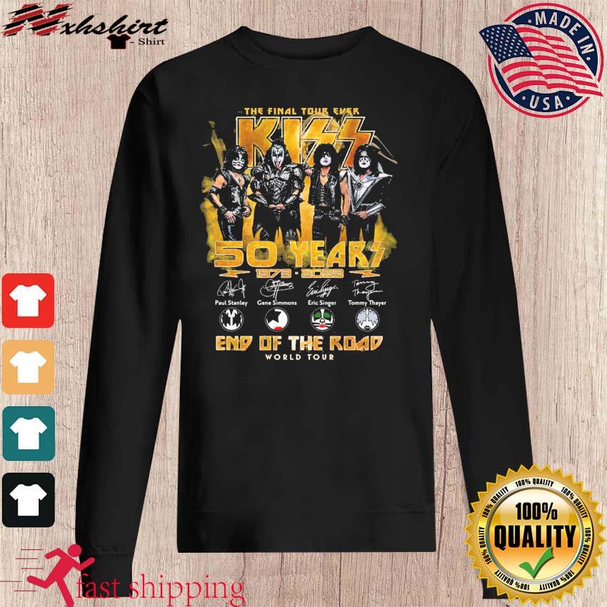 KISS End Of The Road Tour 2023 2023 Shirt, hoodie, sweater, long sleeve and  tank top