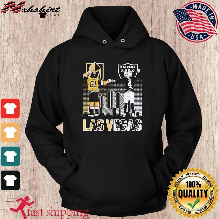 Official Mark Stone and Derek Carr Las Vegas Sport Skyline signatures shirt,  hoodie, sweater, long sleeve and tank top