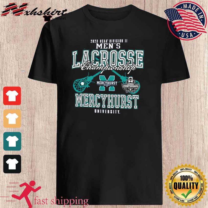 Mercyhurst University 2023 D2 Men's Lacrosse Championship Shirt