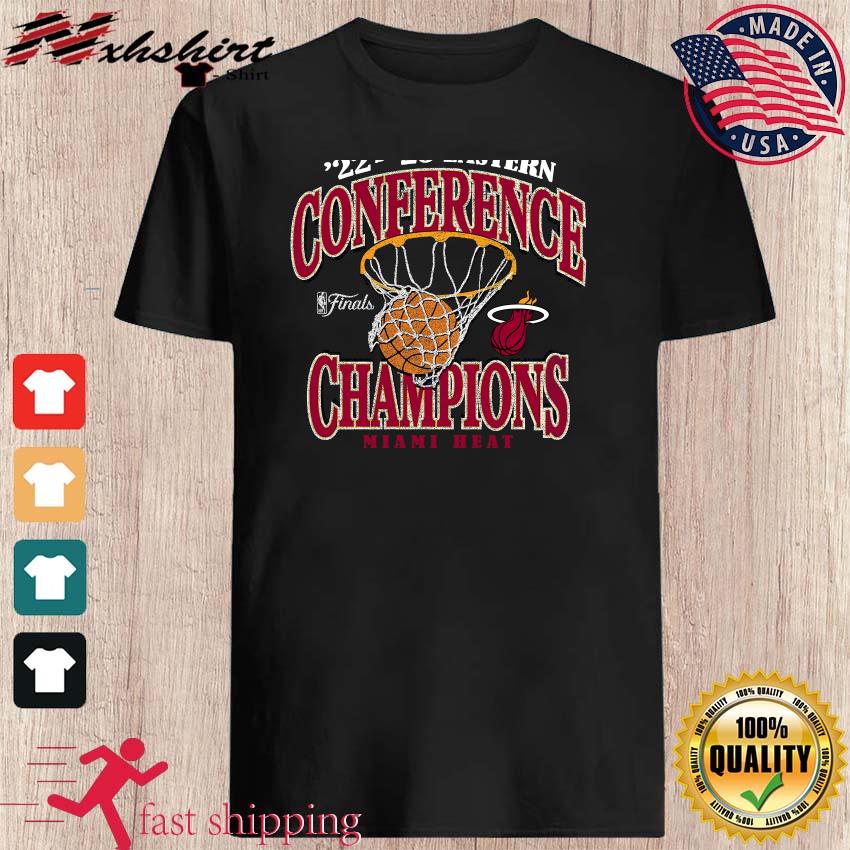 Miami Heat 2023 Eastern Conference Champions Pass Hoops T-Shirt