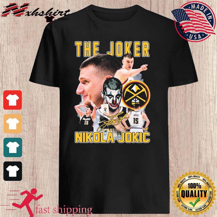 Nikola Jokić Basketball The Joker signatures Shirt