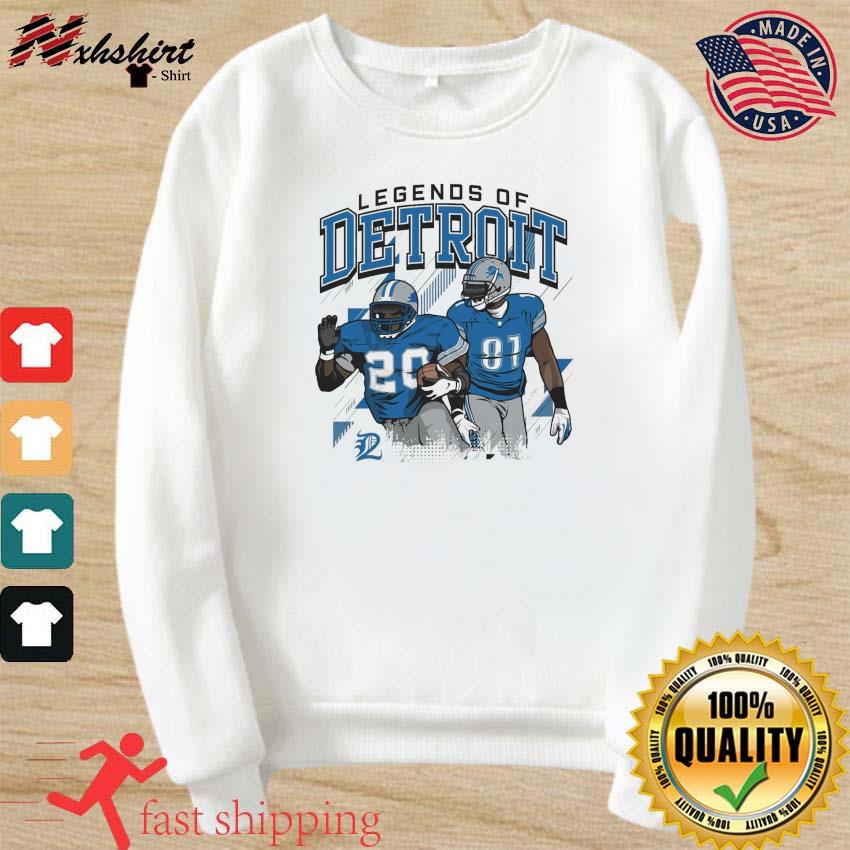 The Legends Of Detroit Lions Calvin Johnson And Barry Sanders Shirt,  hoodie, sweater, long sleeve and tank top