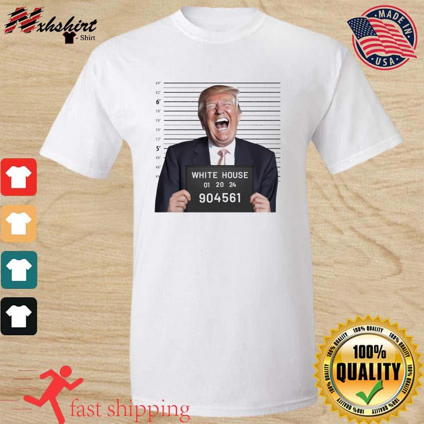 Trump Mugshot White House Shirt