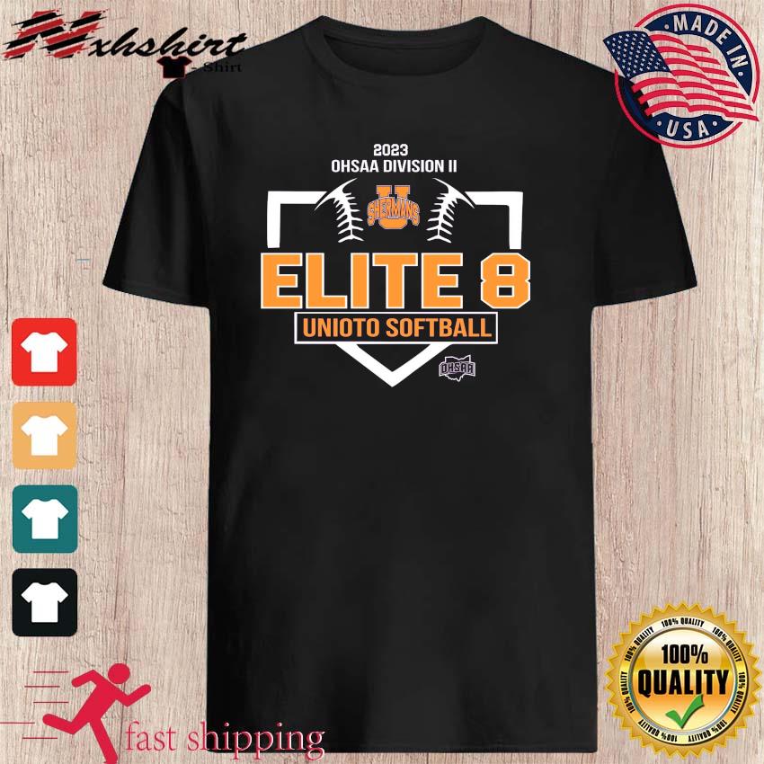 Unioto Shermans 2023 OHSAA Division II Softball Elite 8 Shirt