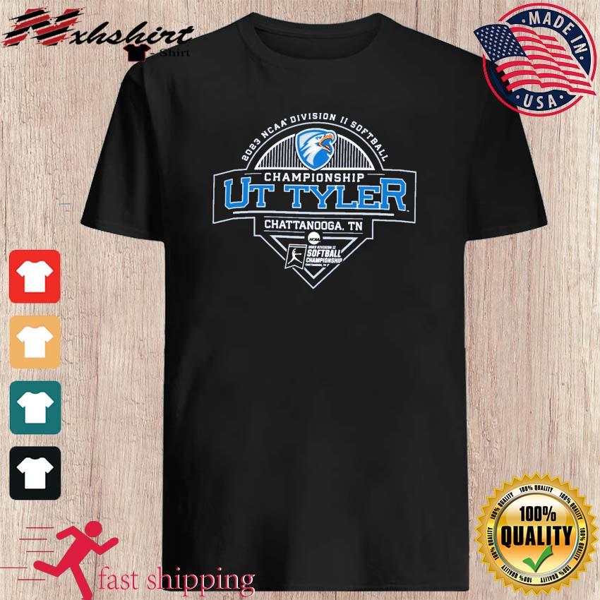 UT Tyler 2023 Division II Softball Championship Shirt