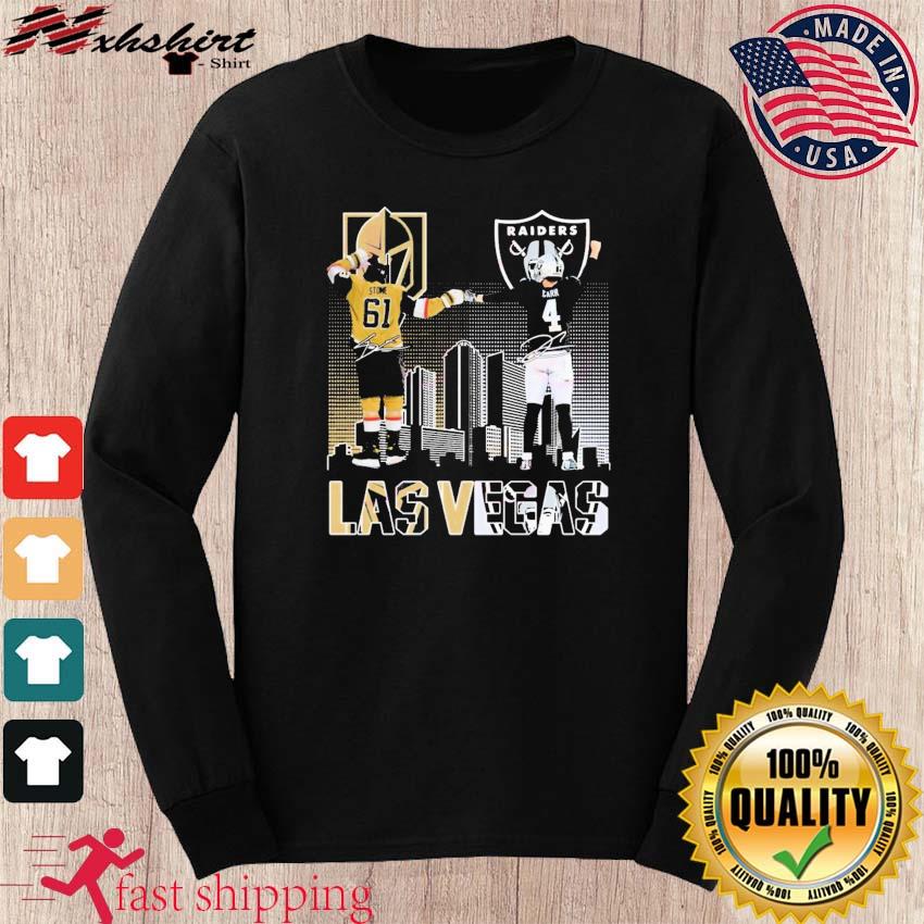 Las Vegas Raiders and Vegas Golden Knights logo shirt, hoodie, sweater,  long sleeve and tank top