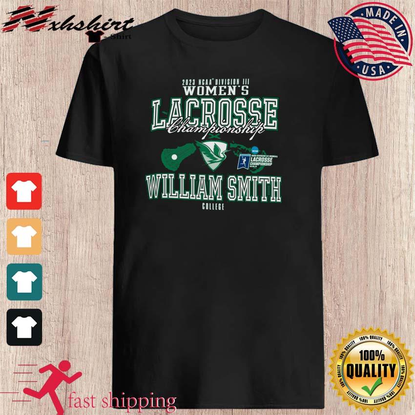William Smith College 2023 D3 Women's Lacrosse Championship Shirt
