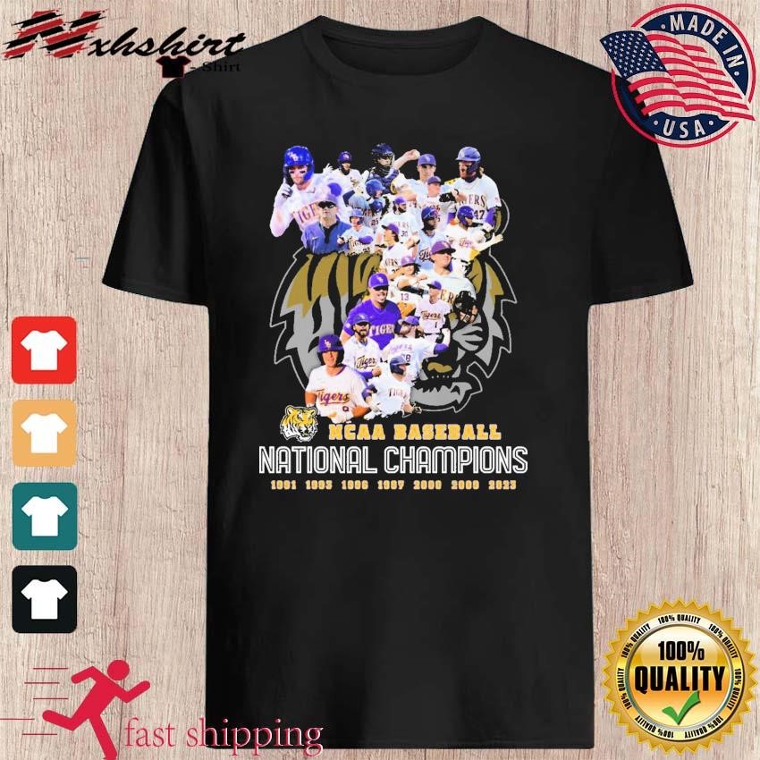 NCAA Baseball National Champions LSU Tigers Team 2023 Shirt - Teespix -  Store Fashion LLC