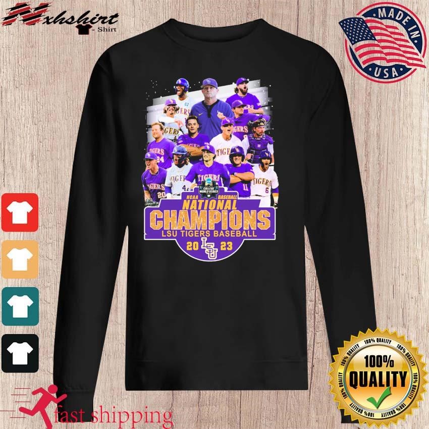 LSU Tigers NCAA Baseball National Champions 2023 Baseball Jersey - Growkoc