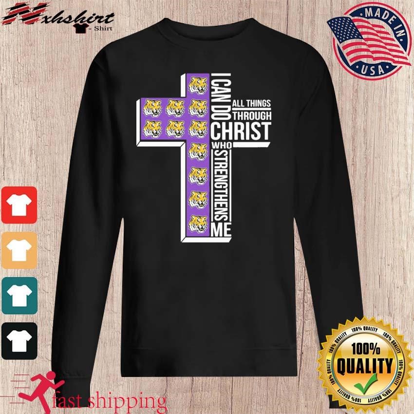 LSU Tigers I Can Do All Things Through Christ Who Strengthens Me