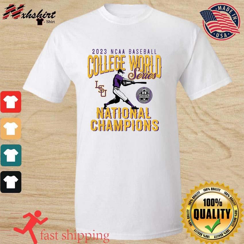 Official lSU Tigers 2023 NCAA Men's Baseball College World Series Champions  T-Shirt, hoodie, sweater, long sleeve and tank top