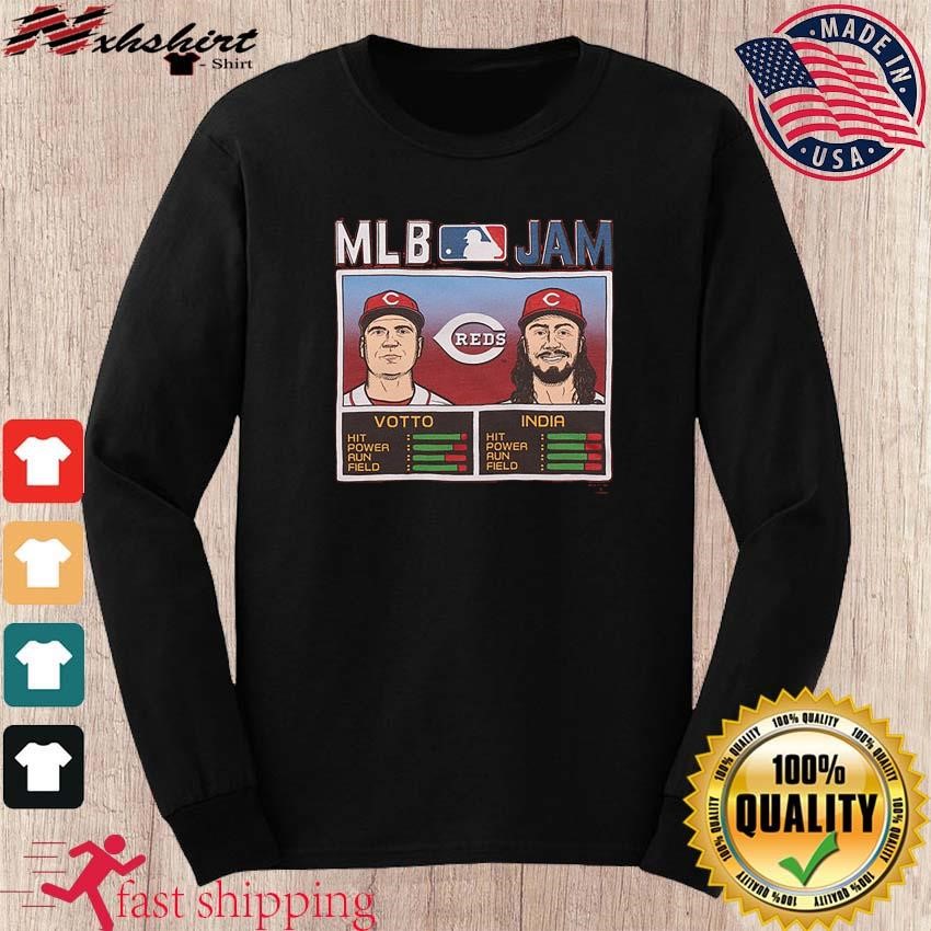 Mlb Jam Reds Joey Votto And Jonathan India Shirt, hoodie, sweater