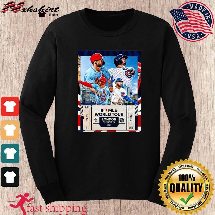 MLB World Tour Chicago Cubs baseball logo 2023 shirt, hoodie, sweater, long  sleeve and tank top