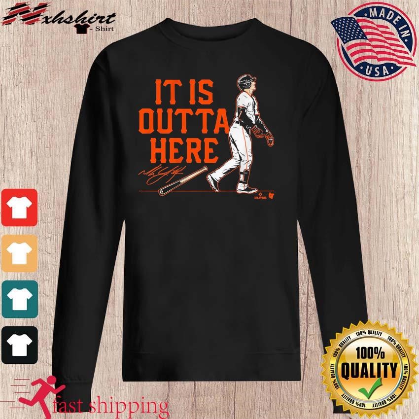 It Is Outta Here Mike Yastrzemski 2023 Shirt, hoodie, sweater, long sleeve  and tank top