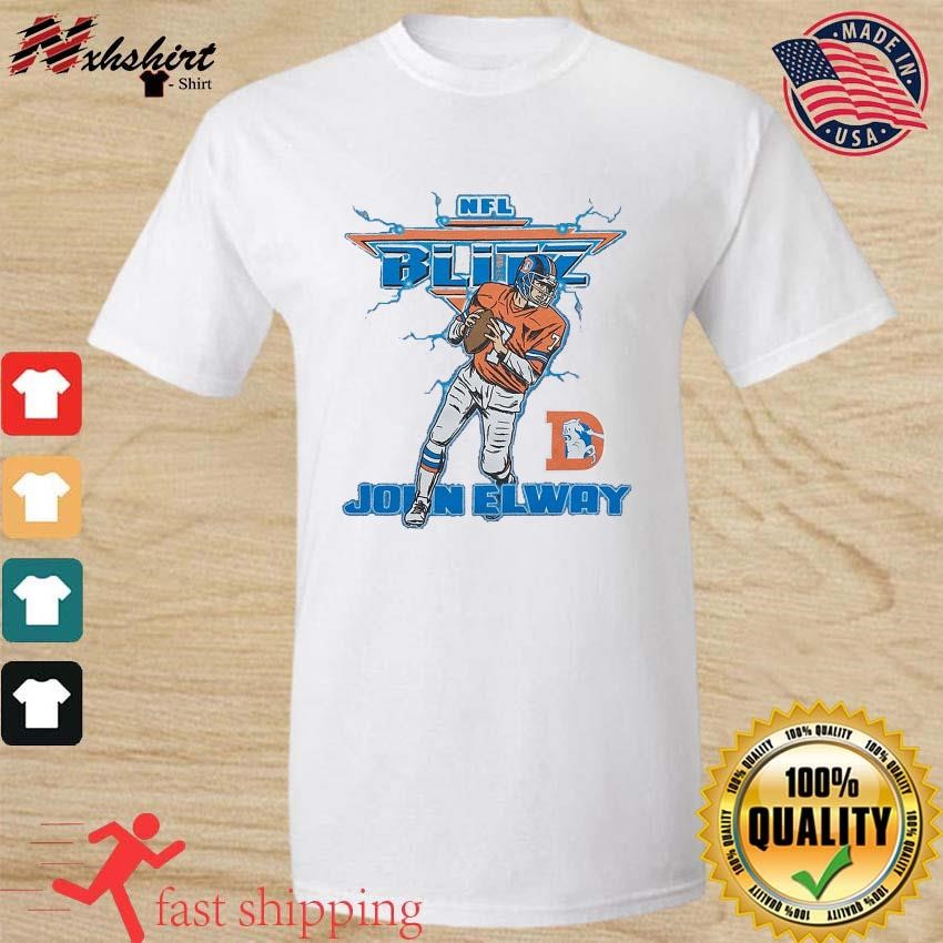 Nfl Blitz Denver Broncos John Elway Shirt - Shibtee Clothing