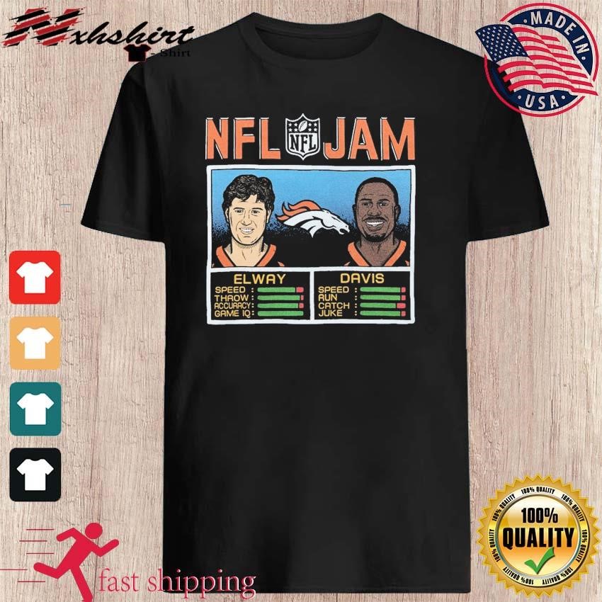 NFL Jam Denver Broncos John Elway And Terrell Davis Shirt, hoodie, sweater,  long sleeve and tank top