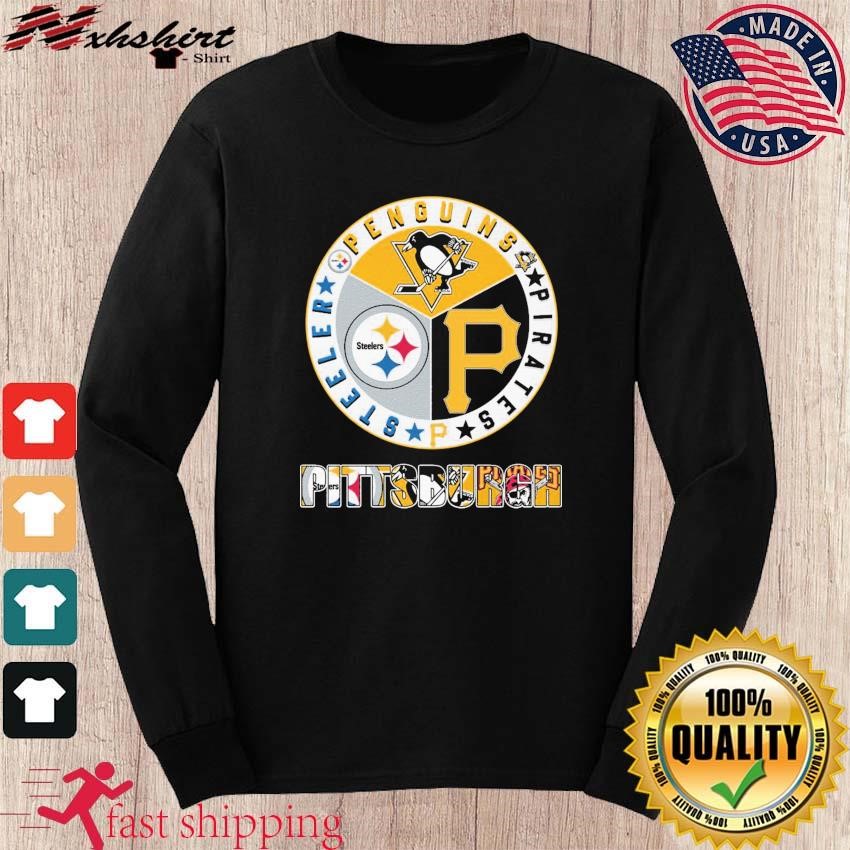 Pittsburgh Sports Teams Shirt Steelers, Penguins And Pirates, hoodie,  sweater, long sleeve and tank top