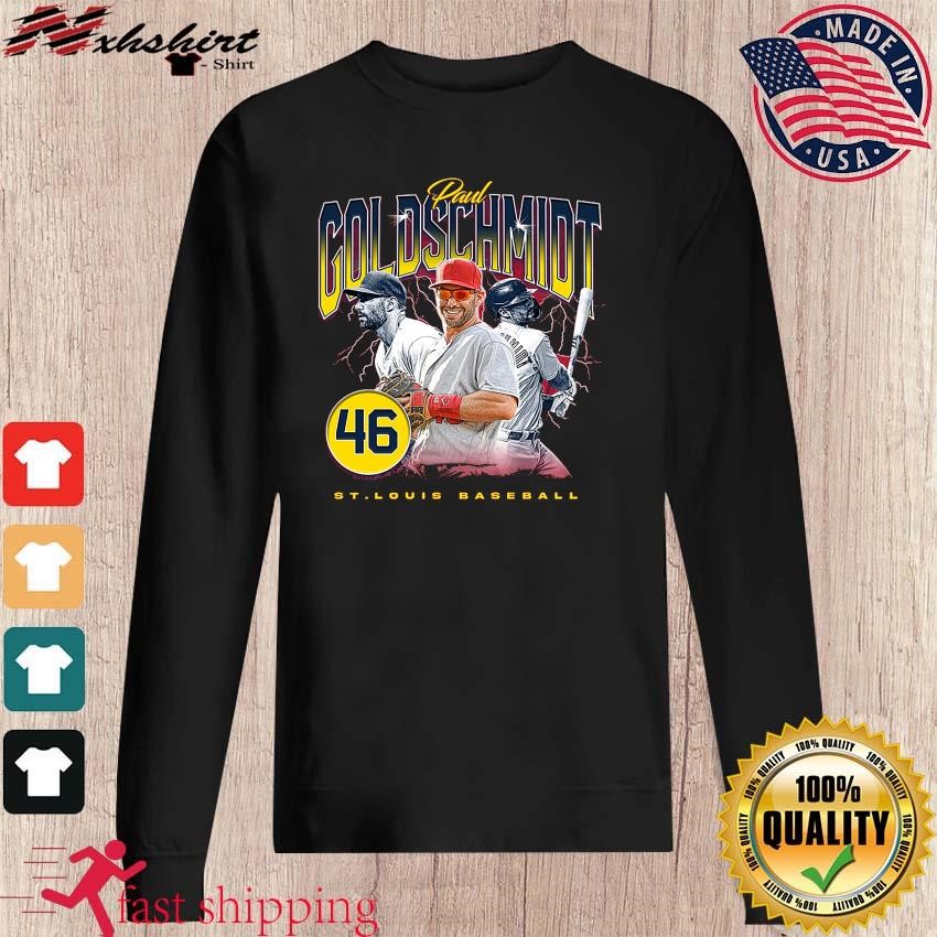 Paul Goldschmidt no 46 St. Louis Cardinals retro 90s shirt, hoodie