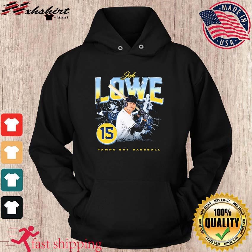 Josh Lowe Tampa Bay Rays lightning retro shirt, hoodie, sweater, long  sleeve and tank top