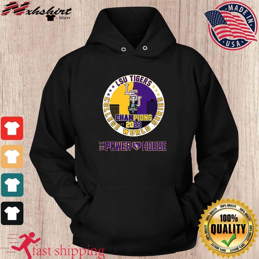 LSU Tigers the power house of college baseball shirt, hoodie