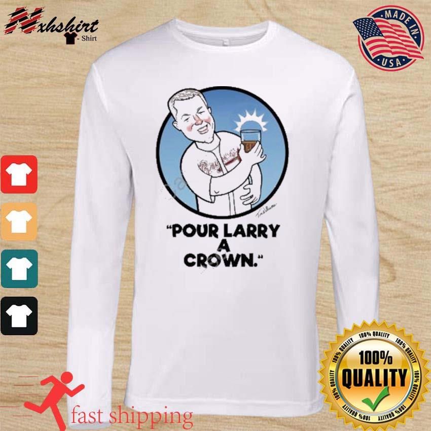 Chipper Jones Pour Larry A Crown Shirt, hoodie, sweater, long sleeve and  tank top