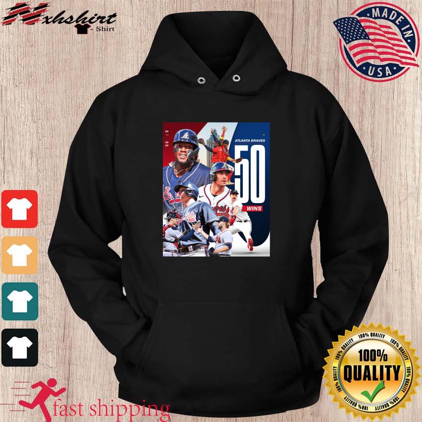 Atlanta Braves First To 60 Wins Shirt, hoodie, sweater, long