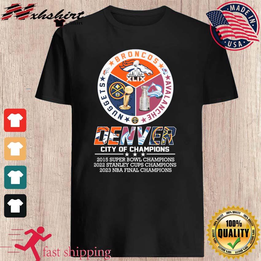 Denver Broncos 3 Time Super Bowl Champions shirt, hoodie, sweater, long  sleeve and tank top