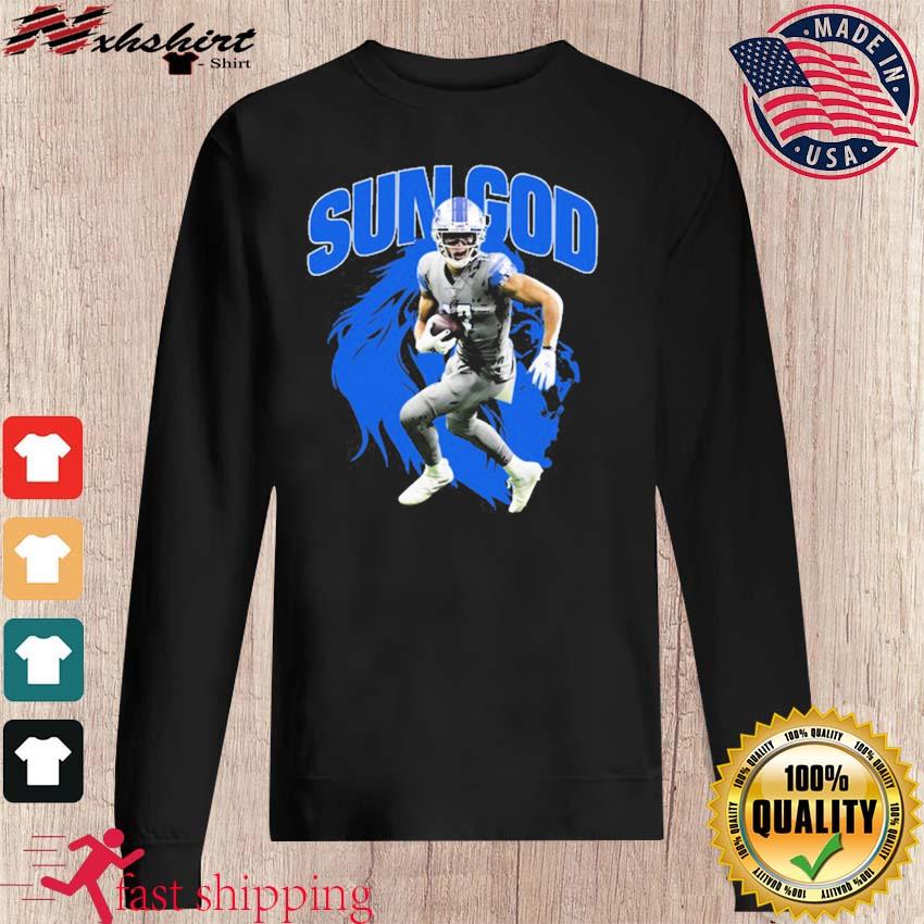 Detroit Lions Amon Ra Sun God Shirt, hoodie, sweater, long sleeve and tank  top