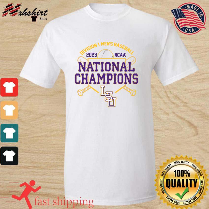 Baseball National Champions 2023 LSU Tigers Baseball Shirt - Bring